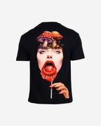 G West Mens Oversized Lollipop Mushroom Oversized Tee G West