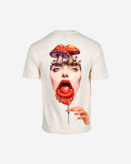 G West Mens Oversized Lollipop Mushroom Oversized Tee G West