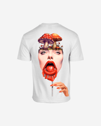 G West Mens Oversized Lollipop Mushroom Oversized Tee G West