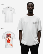 G West Mens Oversized Lollipop Mushroom Oversized Tee G West