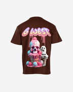 G West Mens Oversized Melting Ice Cream Tee G West