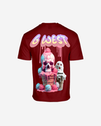 G West Mens Oversized Melting Ice Cream Tee G West