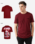 G West Mens Oversized Melting Ice Cream Tee G West