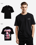 G West Mens Oversized Melting Ice Cream Tee G West
