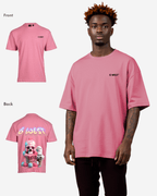 G West Mens Oversized Melting Ice Cream Tee G West