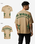 G West Mens Oversized Milwaukee T-Shirt G West