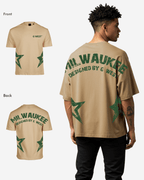 G West Mens Oversized Milwaukee T-Shirt G West