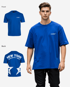 G West Mens Oversized New York Arch Logo Tee Gwdtfl9053 - 2 Colors G West