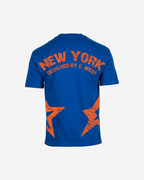 G West Mens Oversized New York Arch Logo With Star Tee G West