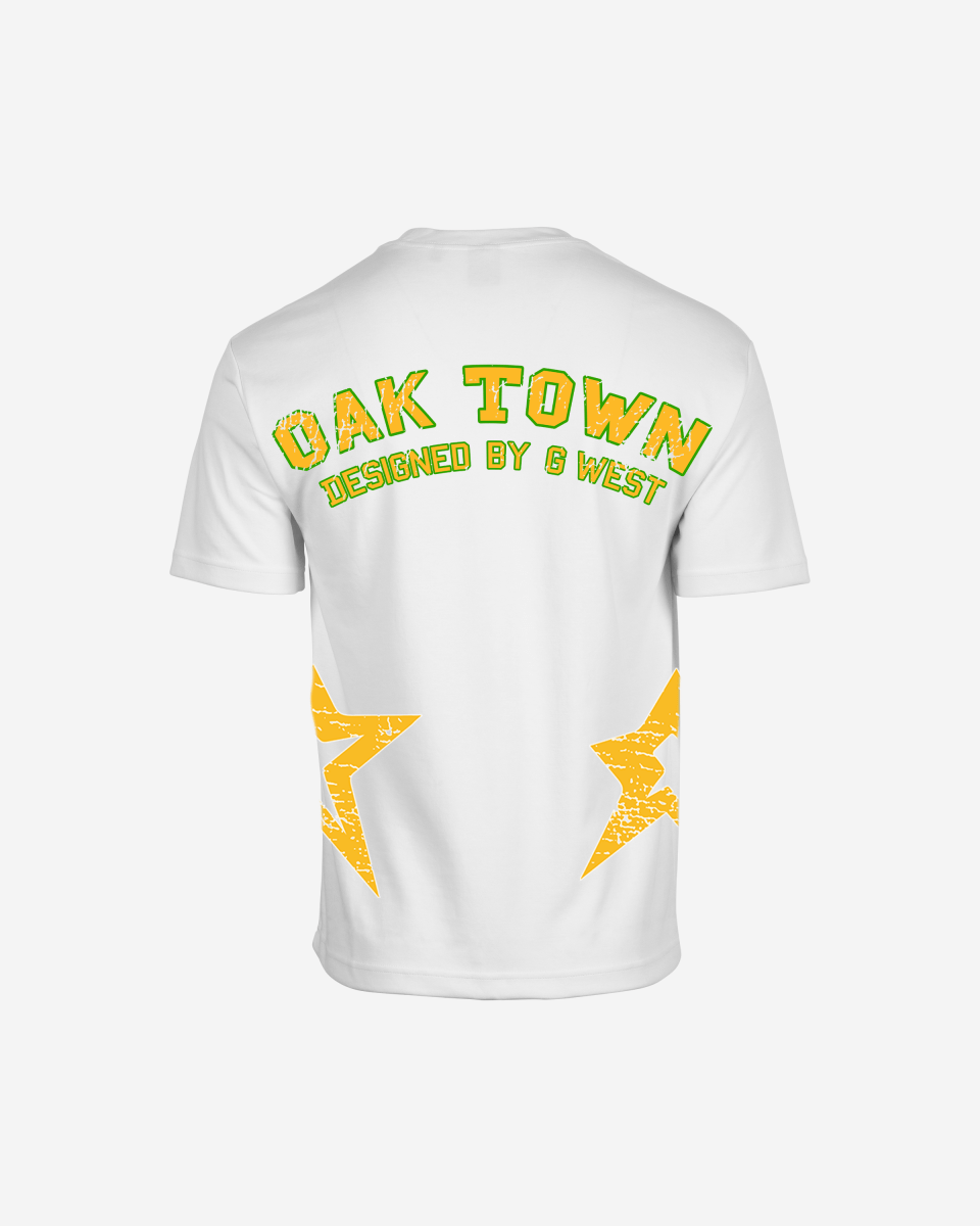 G West Mens Oversized Oak Town Tee G West