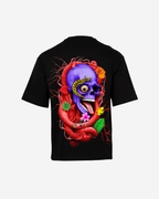 G WEST OVERSIZED PREMIUM SNAKE SKULL T-SHIRT Mens G West