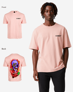 G WEST OVERSIZED PREMIUM SNAKE SKULL T-SHIRT Mens G West
