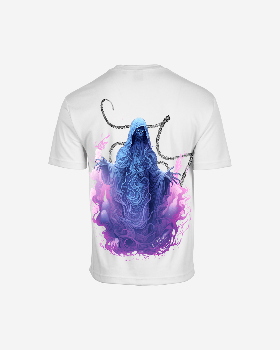 G West Mens Oversized Purple Reaper Tee G West