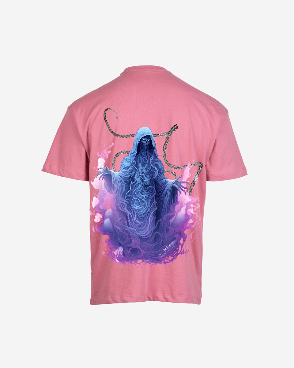 G West Mens Oversized Purple Reaper Tee G West