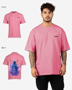 G West Mens Oversized Purple Reaper Tee G West