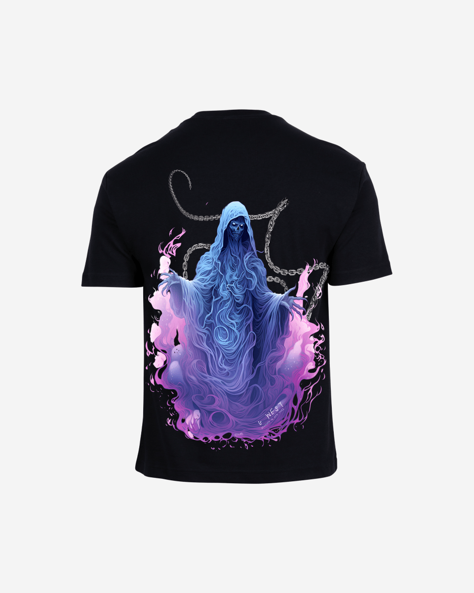 G West Mens Oversized Purple Reaper Tee G West
