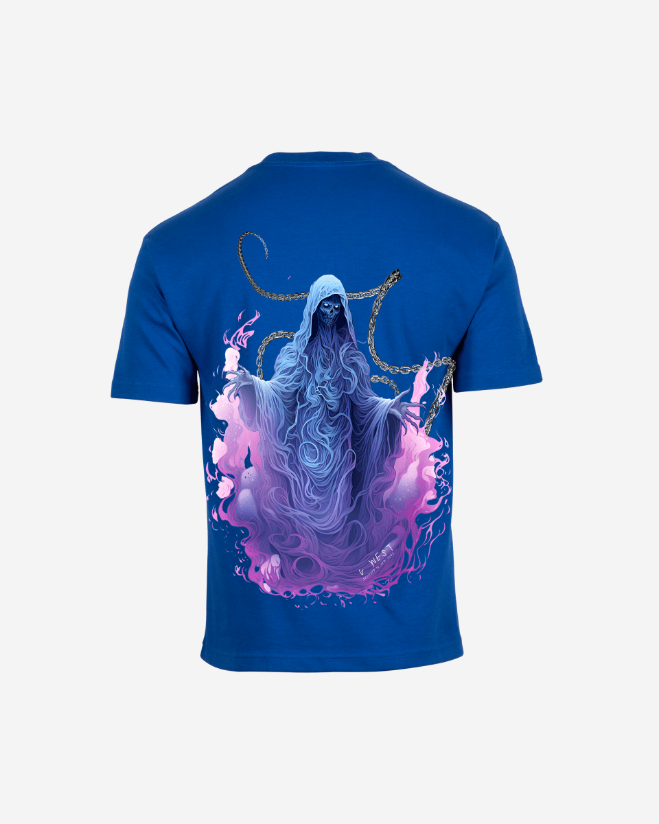 G West Mens Oversized Purple Reaper Tee G West