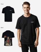 G West Mens Oversized Red Skull Tee G West