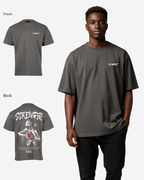 G West Oversized Ripping Skeleton T-Shirt Mens G West