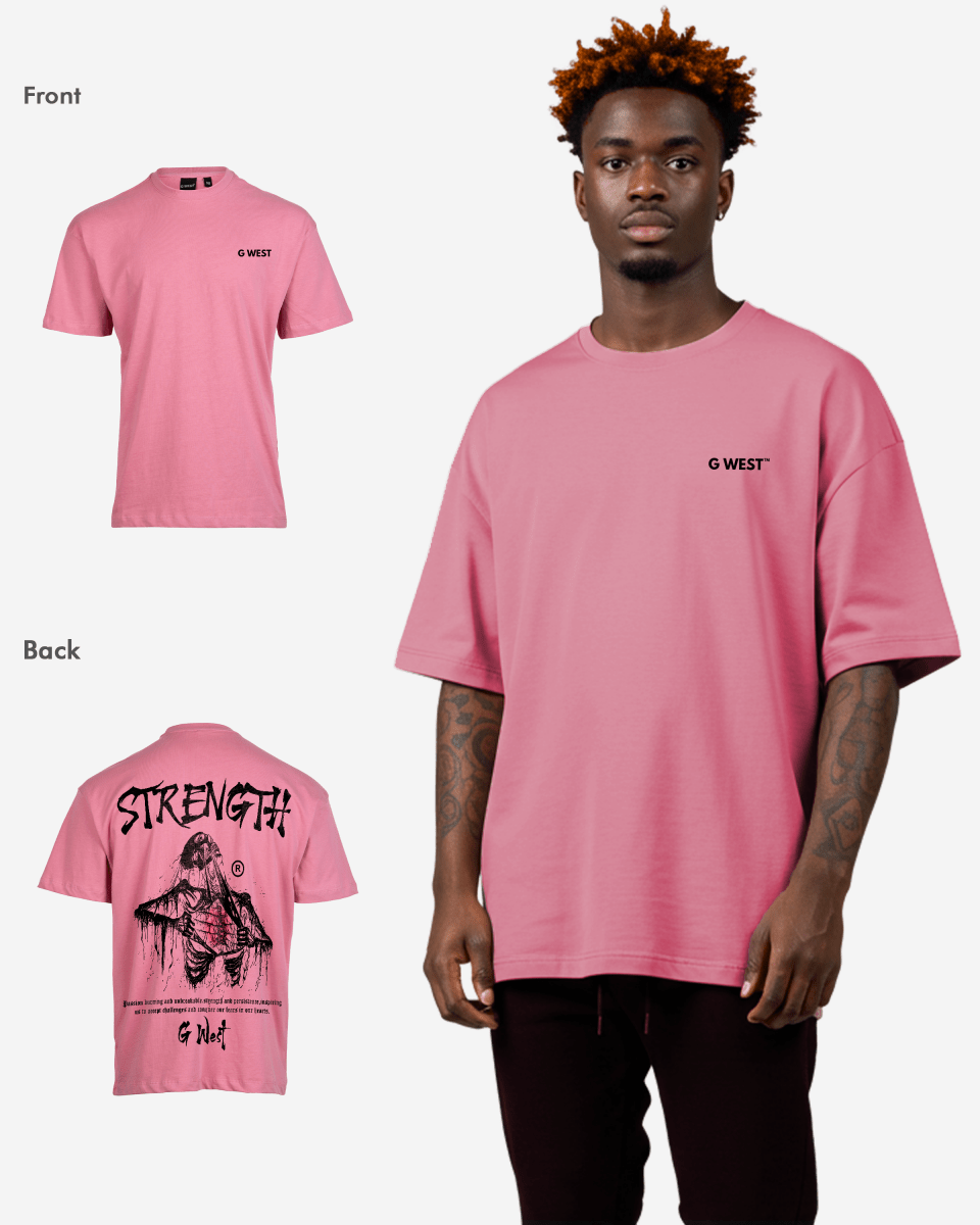 G West Oversized Ripping Skeleton T-Shirt Mens G West