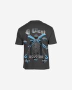 G West Mens Oversized Skull Tee G West