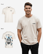 G West Mens Oversized Skull Tee G West