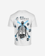 G West Mens Oversized Skull Tee G West
