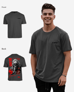 G West Oversized Smoke Skull T-Shirt Mens G West