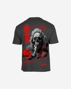 G West Oversized Smoke Skull T-Shirt Mens G West