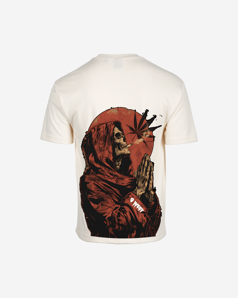 G West Mens Oversized Smoking Allen T Shirt G West