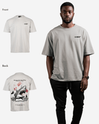 G West Oversized Spade Of Sharks T Shirt Mens G West