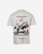 G West Oversized Spade Of Sharks T Shirt Mens G West