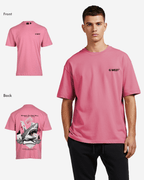 G West Oversized Spade Of Sharks T Shirt Mens G West