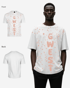 G West Mens Oversized Splatter Tee G West