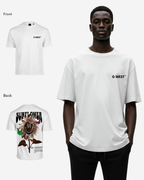 G West Mens Oversized Sunflower Life Style T Shirt G West