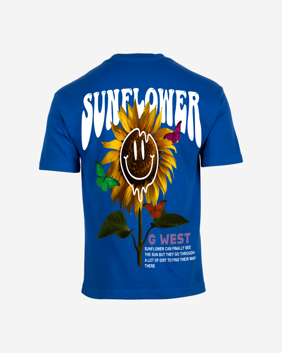G West Oversized Sunflower T-Shirt Mens G West