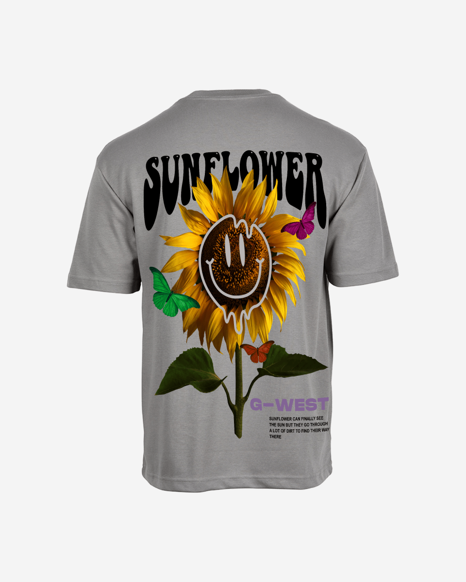 G West Oversized Sunflower T-Shirt Mens G West
