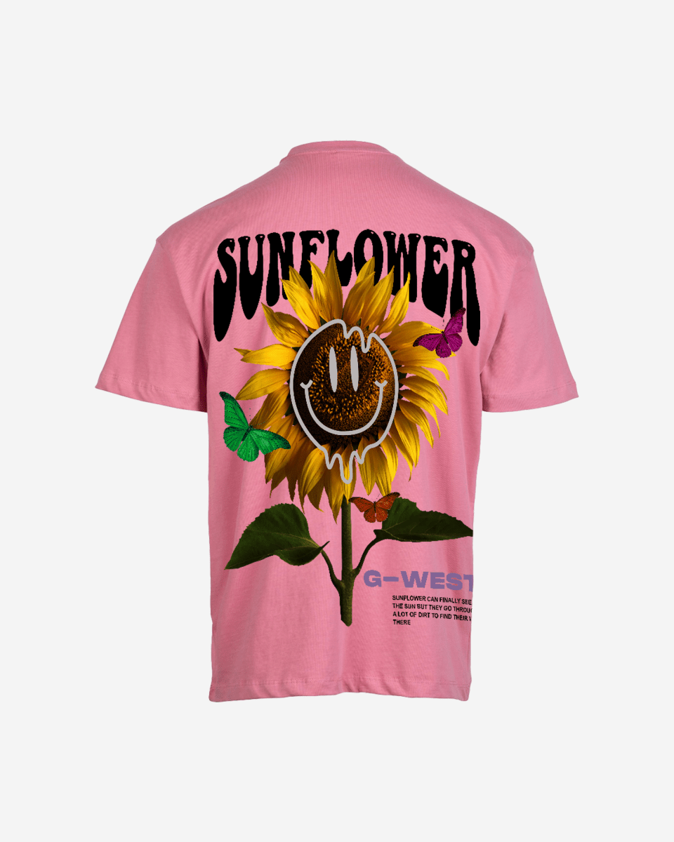 G West Oversized Sunflower T-Shirt Mens G West