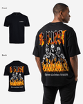 G West Oversized Tri Skeleton T-Shirt Mens G West