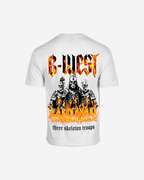 G West Oversized Tri Skeleton T-Shirt Mens G West