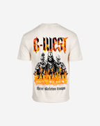 G West Oversized Tri Skeleton T-Shirt Mens G West