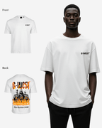 G West Oversized Tri Skeleton T-Shirt Mens G West