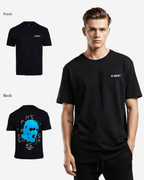 G West Mens Oversized True Blue Ski Mask Oversized Tee G West