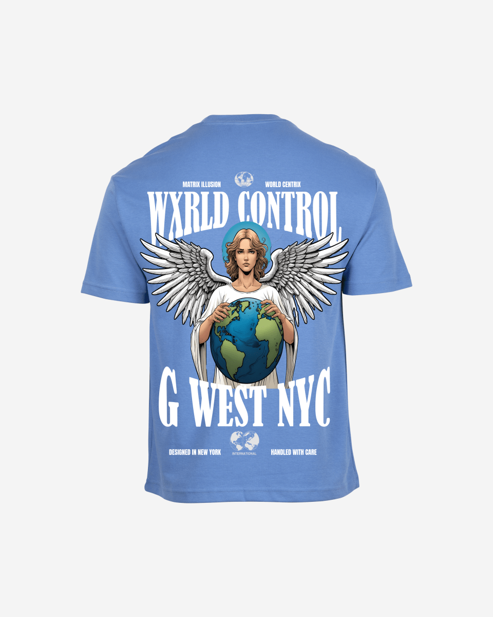 G West Mens Oversized World Tee T-Shirt G West