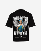 G West Mens Oversized World Tee T-Shirt G West