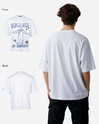 G West Oversized World Wide Star T Shirt Mens G West