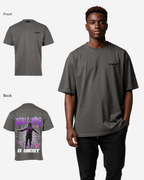 G West Mens Oversized World Wide Star Tee G West