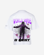 G West Mens Oversized World Wide Star Tee G West