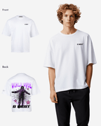 G West Mens Oversized World Wide Star Tee G West