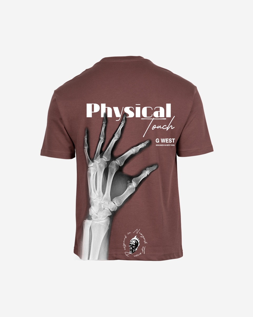 G West Mens Oversized X-Ray Hand Tee G West